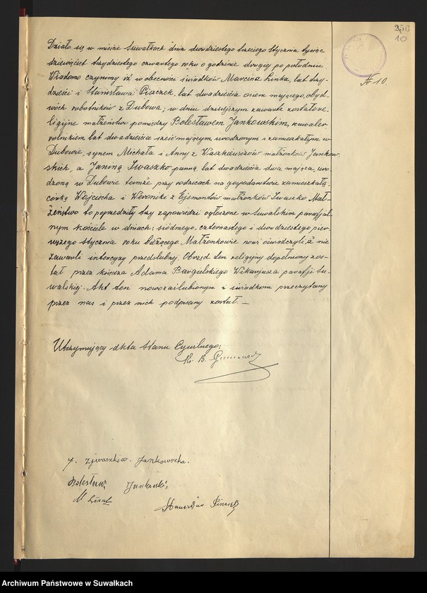 image.from.unit.number "Akty małżeństwa 1934"