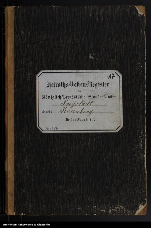 image.from.unit.number "Heiraths-Neben-Register Nr 1 - 31"