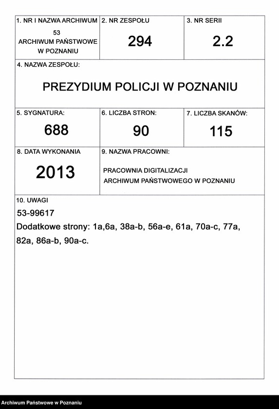 Obraz 1 z jednostki "A. betr. Kasimir Dahlen in Busko"