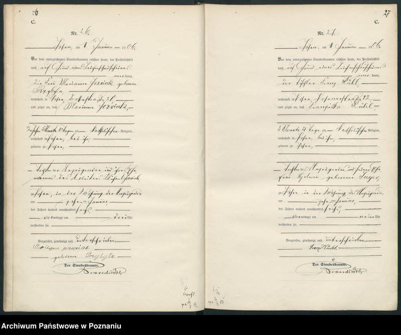 Obraz 16 z jednostki "Księga miejscowa zgonów"