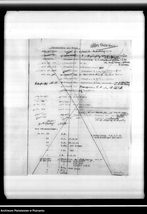 Obraz 7 z jednostki "Spisy rzeczy znalezionych przy ekshumowanych"