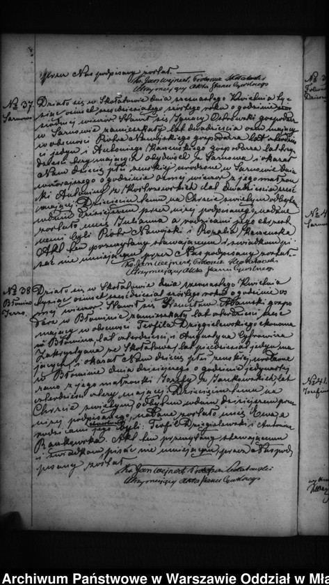 image.from.unit.number "Akta urodzeń, małżeństw, zgonów"