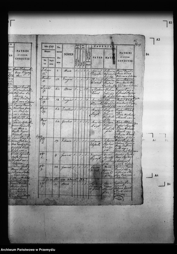 Obraz 19 z jednostki "[Kopie ksiąg metrykalnych parafii Drozdowice z filiami Stroniowice, Wielunice (dekanat Niżankowice)]"