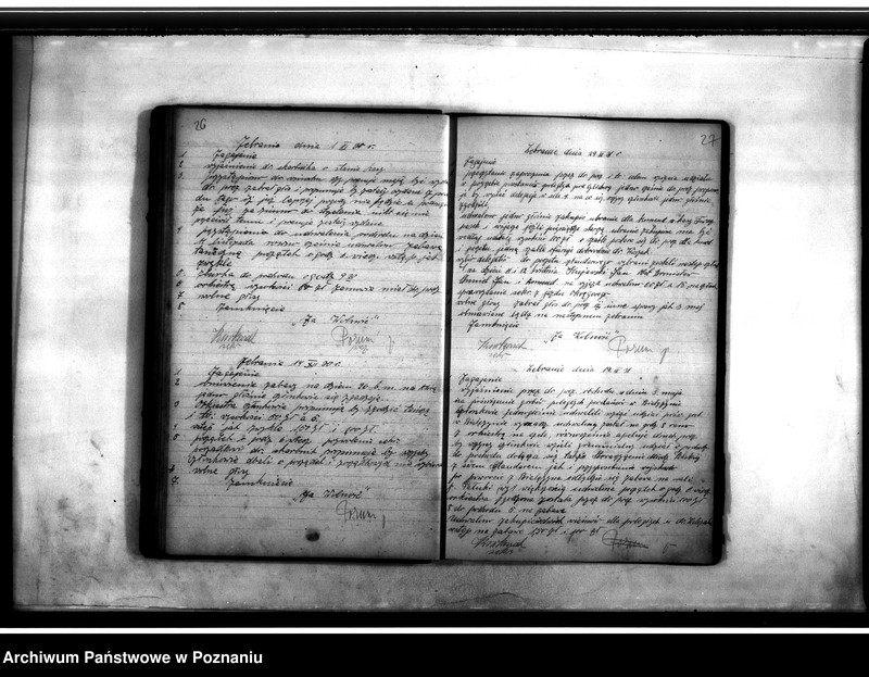 Obraz 17 z jednostki "Protokoły zebrań Towarzystwa Powstańców i Wojaków w Długiej Goślinie"