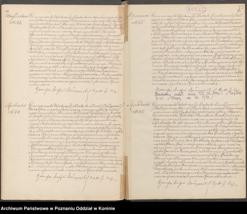 Obraz 14 z jednostki "Księga akt urodzenia, małżeństwa, zgonu [za] 1906 rok"