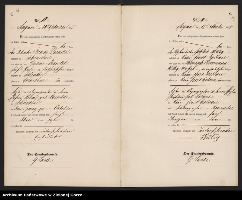 image.from.unit.number "Sterbe-Haupt-Register [Sagan Land]"