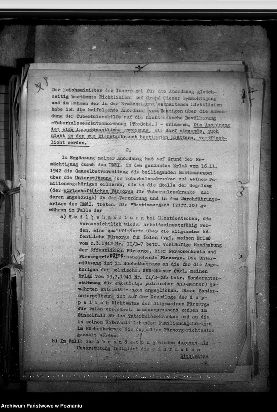 Obraz 12 z jednostki "Anordungen für die Gesundheitsämter"