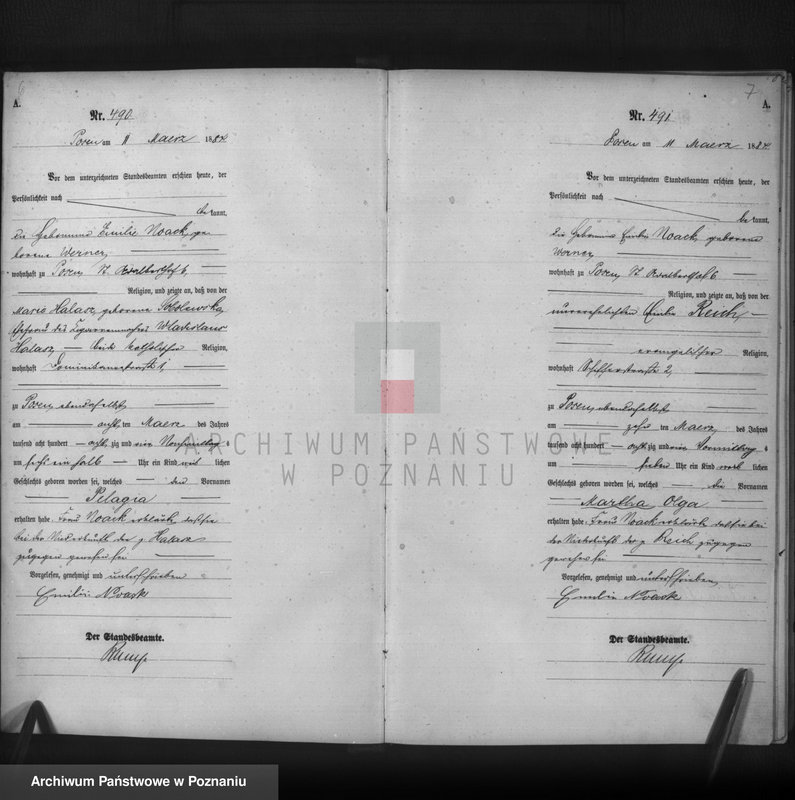 image.from.unit.number "Księga urodzeń t. II"