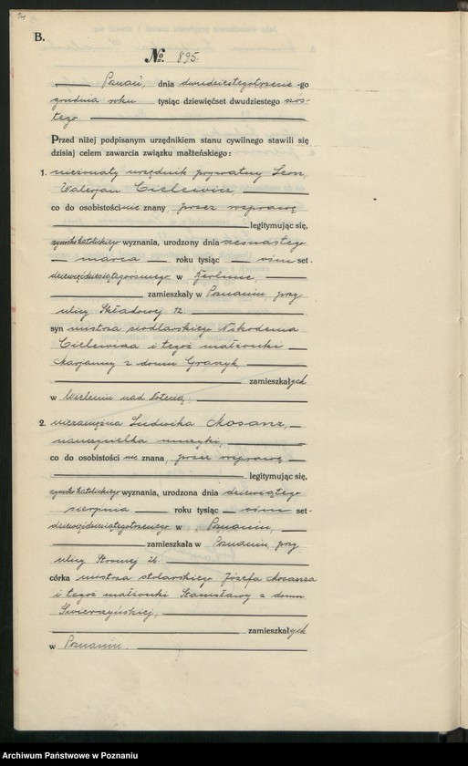 image.from.unit.number "Księga miejscowa małżeństw tom IV [Rejestr główny małżeństw]"