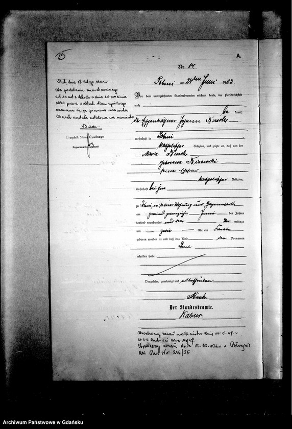 Obraz 19 z jednostki "Księga urodzeń"