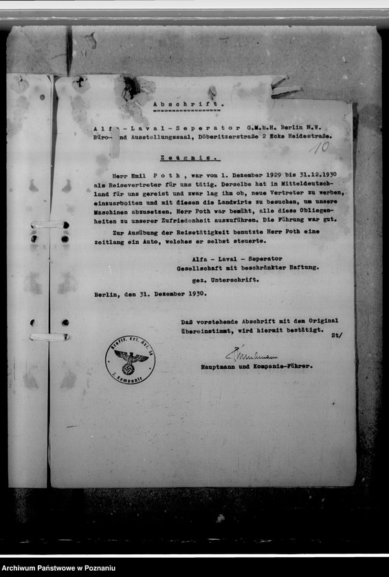 Obraz 14 z jednostki "Poth, Emil - burmistrz"