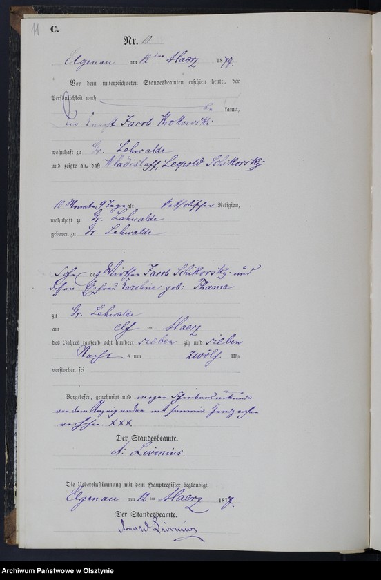 image.from.unit.number "Sterbe-Neben-Register Nr 1 - 76"