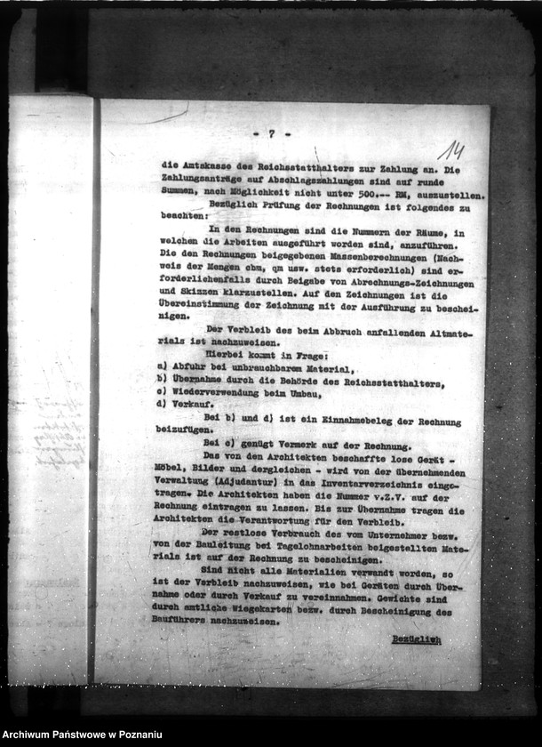 Obraz 18 z jednostki "Verschiedene Berichte über Bauvorhaben"