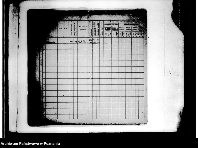 Obraz 7 z jednostki "Parcelacja instytucjonalna /wykaz obejmujący teren powiatu jarocińskiego"