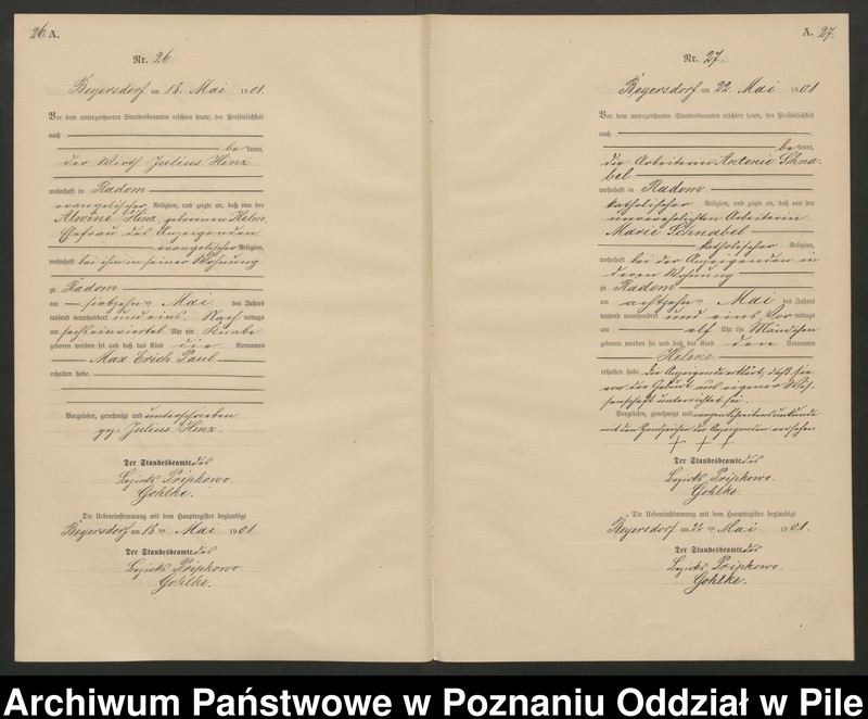 Obraz 16 z jednostki "Księga urodzeń"