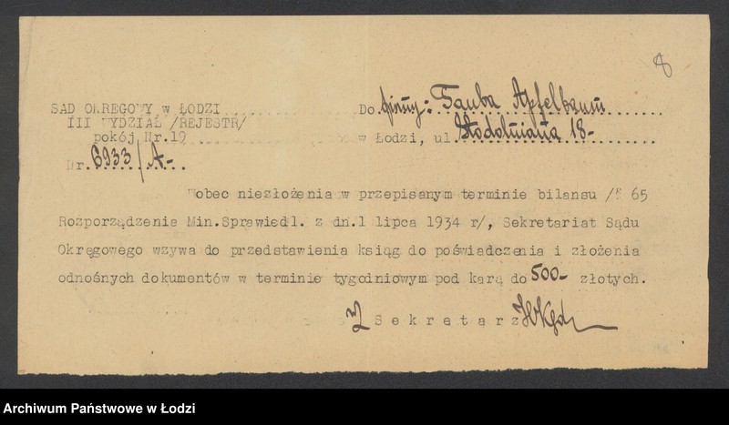 Obraz 10 z jednostki "Fauba Epelbaum – sprzedaż drzewa opałowego i kartofli"