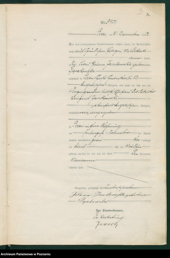 Obraz 6 z jednostki "Księga miejscowa urodzeń t. VIII"