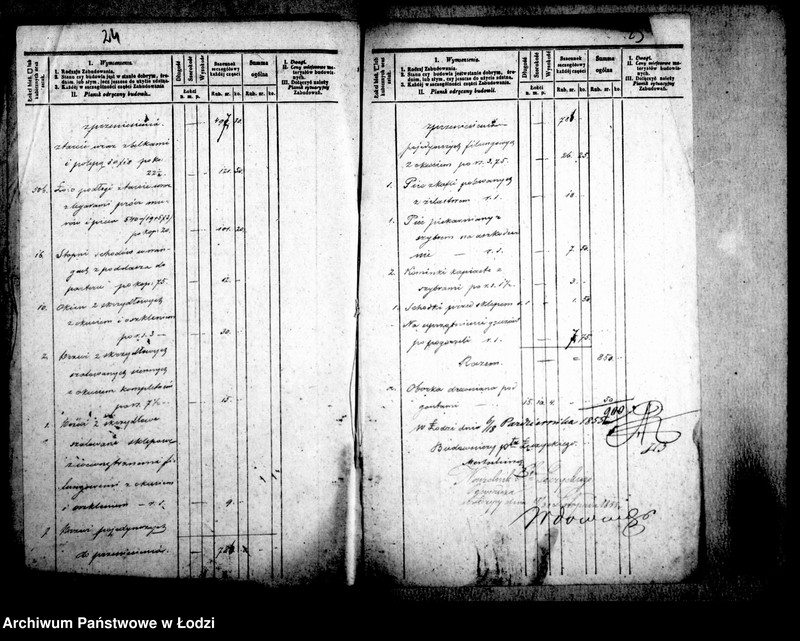 Obraz 17 z jednostki "[Ubezpieczenia - szacunki szczegółowe zabudowań na obszarze Łodzi]"