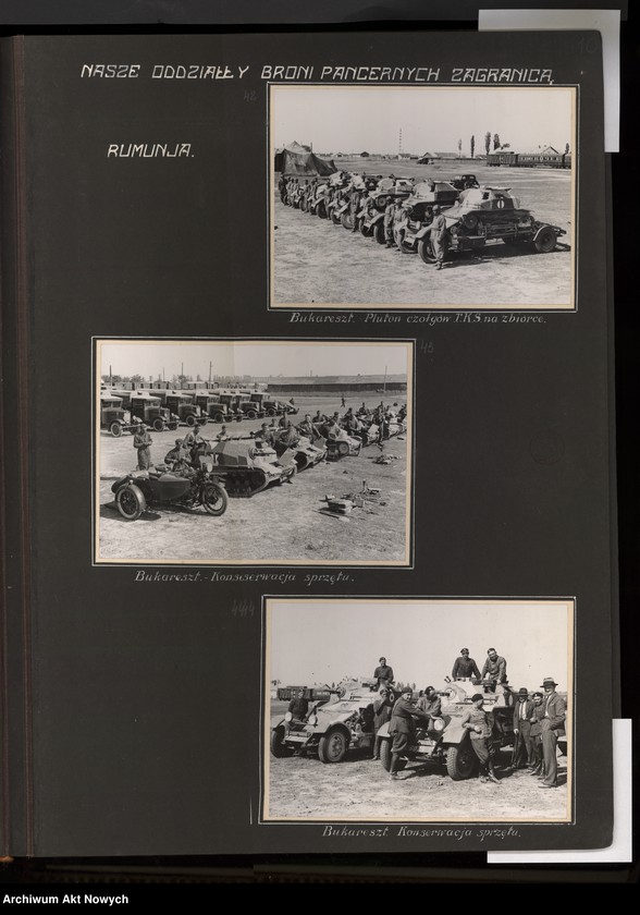 image.from.unit.number "Polska broń pancerna. Album z fotografiami."