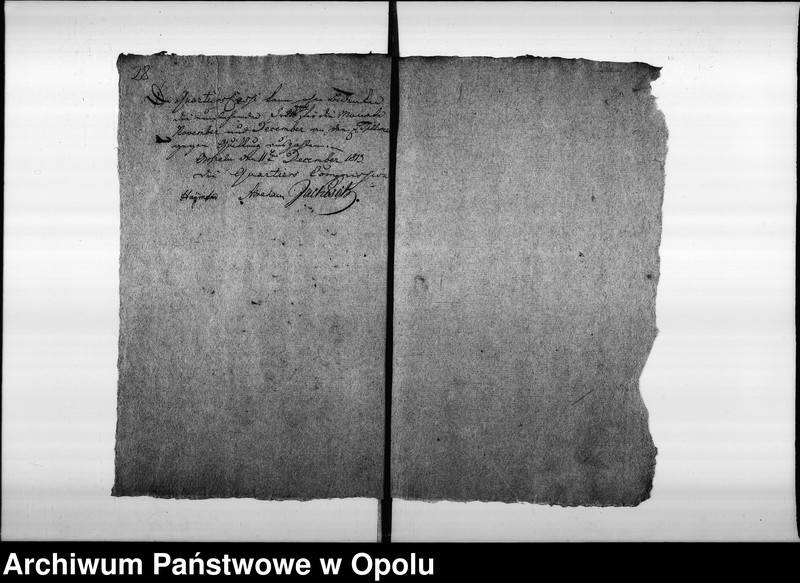 Obraz 20 z jednostki "Acta des Magistrats zu Oppeln betreffend Verpflegung der Einquartirung"