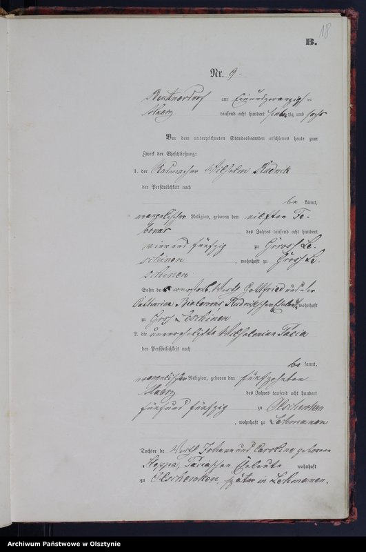 image.from.unit.number "Heiraths-Haupt-Register Nr 1 - 52"