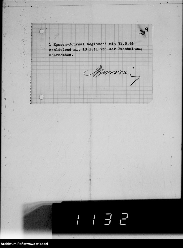 Obraz 13 z jednostki "Verschiedenes. [Pisma w sprawie przejęcia futer]"