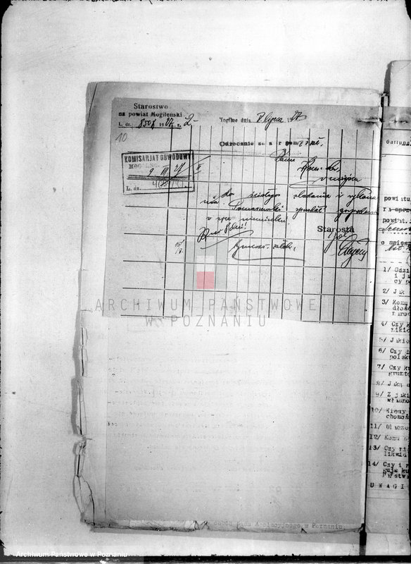 Obraz 14 z jednostki "/Sprawa przewłaszczenia na rzecz Tomaszewskiego nieruchomości w Szerokim Kamieniu powiecie szubińskiego"