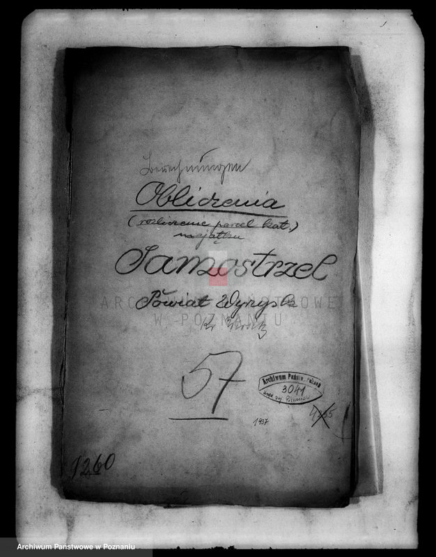 Obraz 4 z jednostki "Obliczenie majątku Samostrzel powiatu wyrzyskiego rejestr upraw i zasiewów"