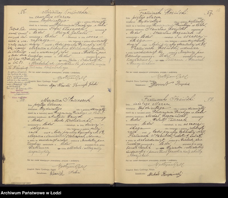 Obraz 17 z jednostki "Akta zgonów"