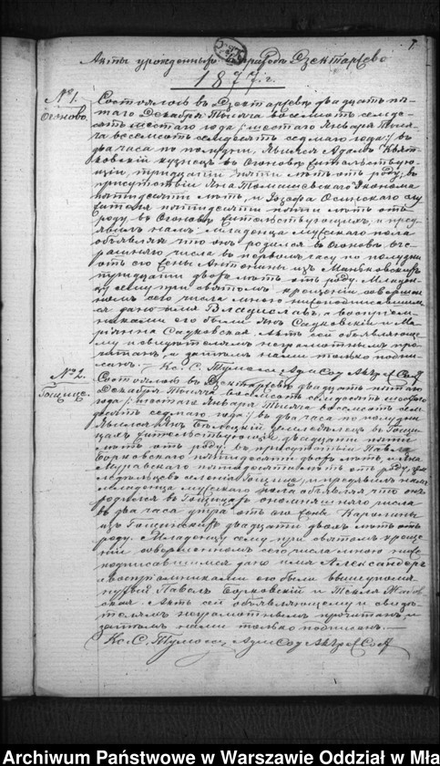 image.from.unit.number "Akta urodzeń, małżeństw, zgonów"