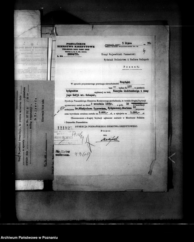 Obraz 8 z jednostki "Majętności Potulice powiatu bydgoskiego przymusowy przetarg"