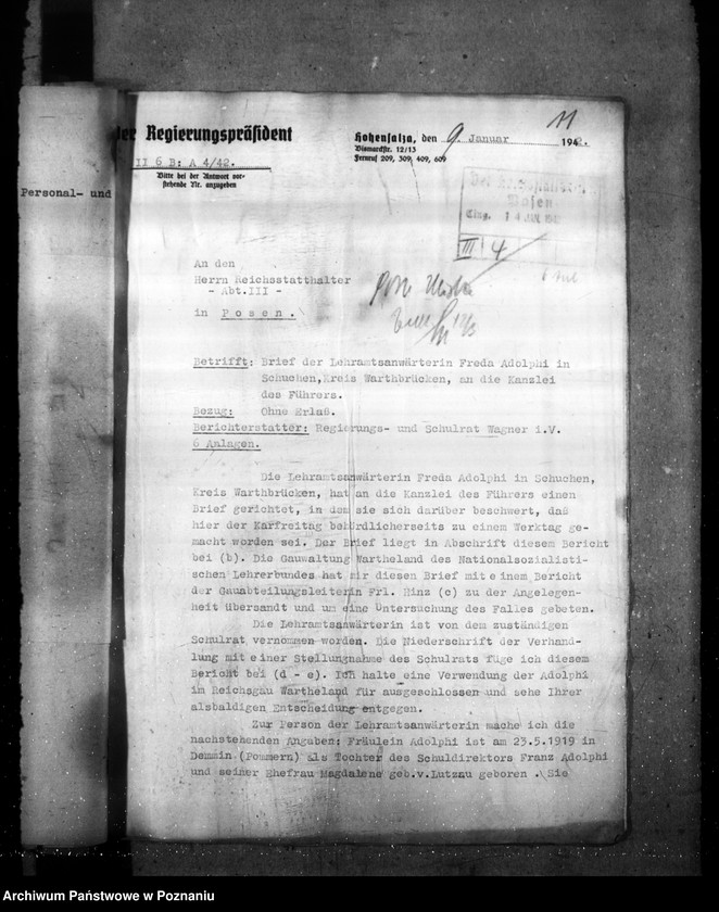 Obraz 15 z jednostki "Abordnung, Versetzung und Aufhebung der Abordnung der Lehrer"