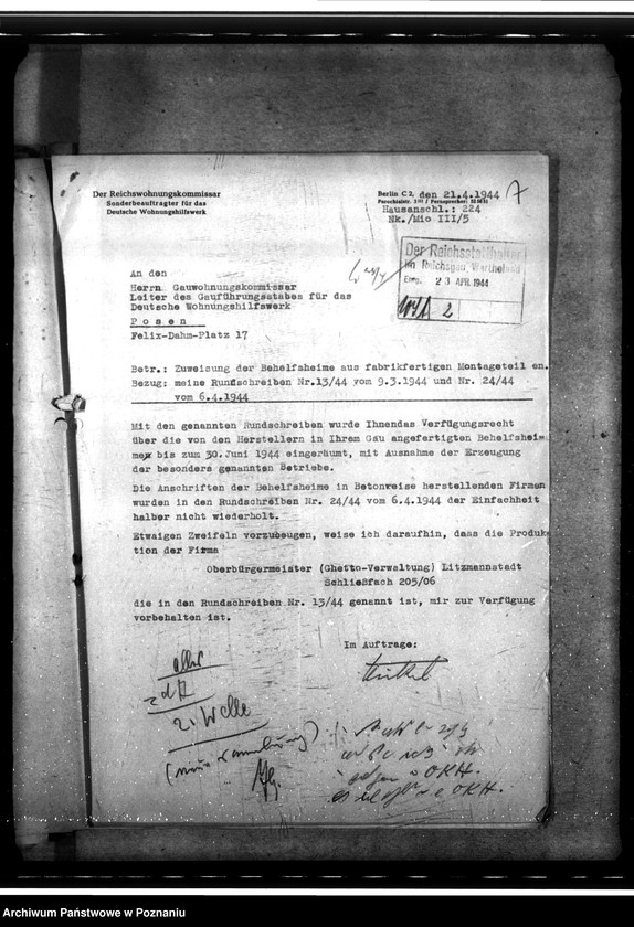 Obraz 11 z jednostki "D. W. H. - Behelfsheime aus fabrikfertigen Bauteilen"