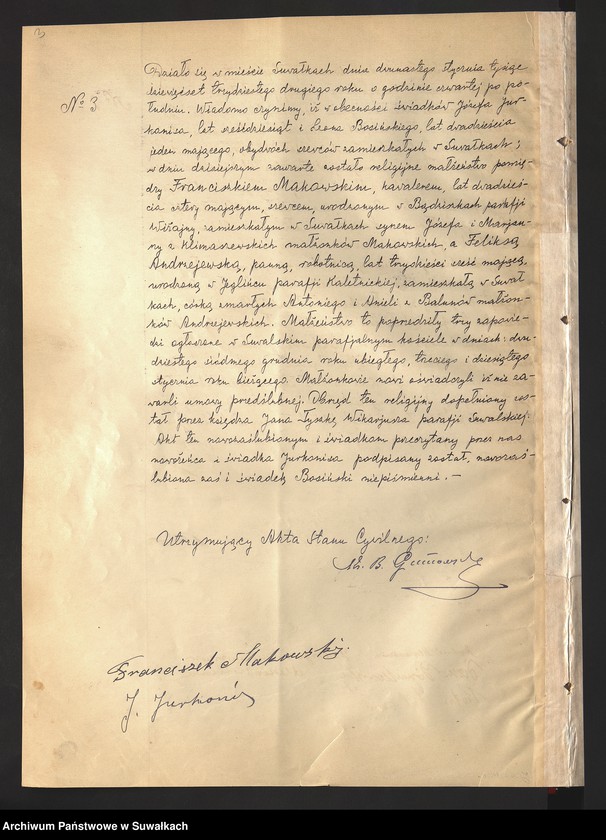 Obraz 5 z jednostki "Akty małżeństw 1932"