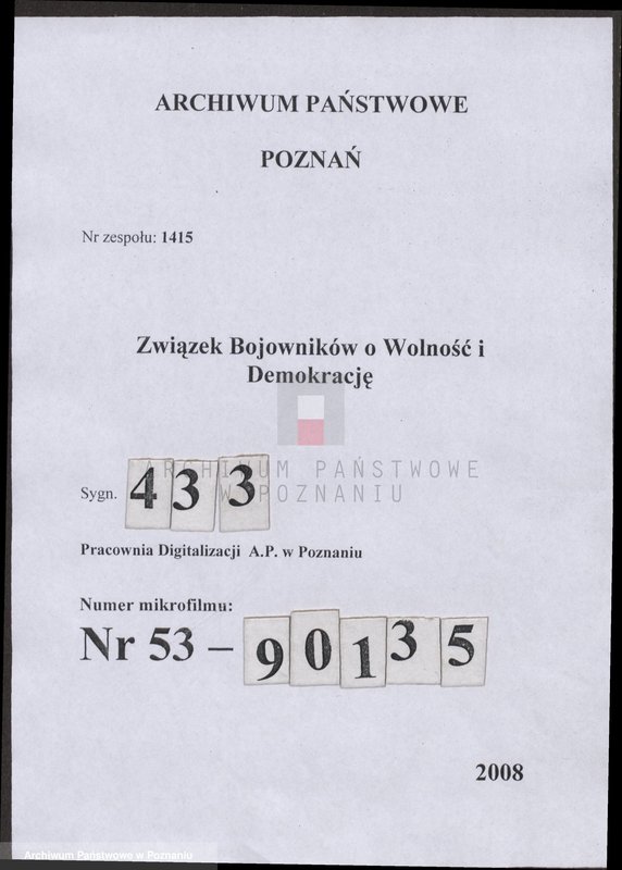 Obraz 1 z jednostki "Życiorysy powstańców wielkopolskich: K - tom X /Kozik Alfons - Kręglewski Edmund/."