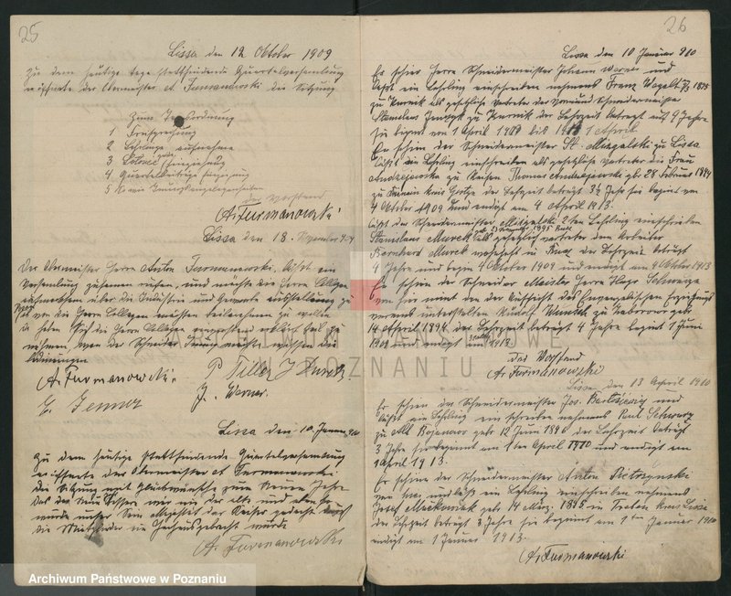 Obraz 15 z jednostki "Protokollbuch für die Schneiderinnung zu Lissa"