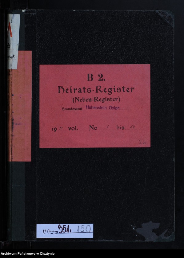 image.from.unit.number "Heirats-Neben-Register Nr 1 - 62"