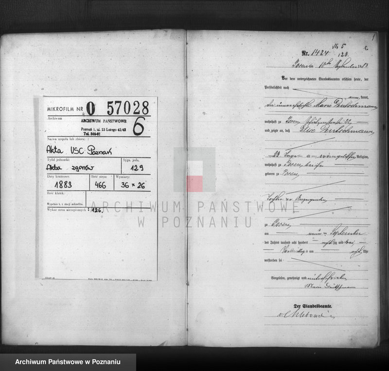 Obraz 2 z jednostki "Księga zgonów t. IV"