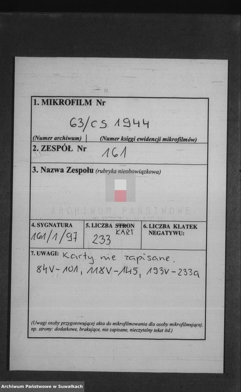 image.from.unit.number "Nastojaščaja Kniga nazyvaemja Duplikatam, dlja zapisyvanîja Aktov Graždanskago Sostojanija roždenii, brakosočetanii i smerti Pržerasl