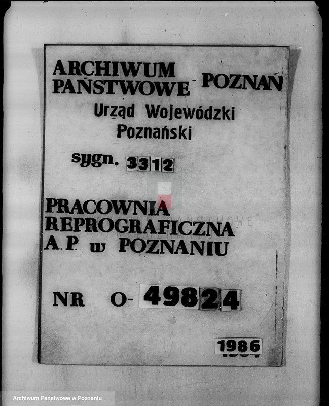 Obraz 1 z jednostki "Majątek Kamień powiat kaliski /sprawy leśne/"