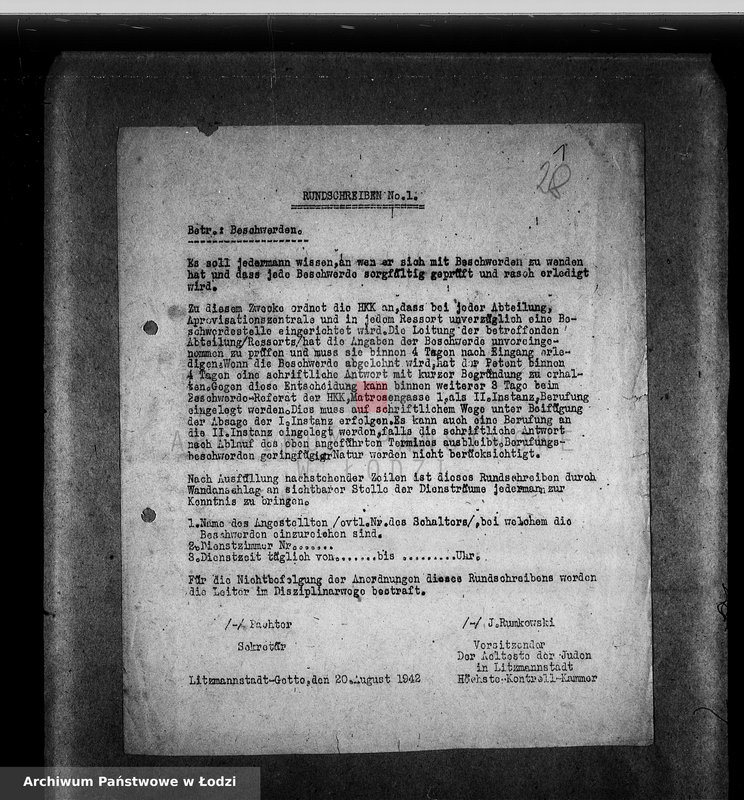 Obraz 5 z jednostki "[Okólniki wydane przez Najwyższą Izbę Kontroli]"