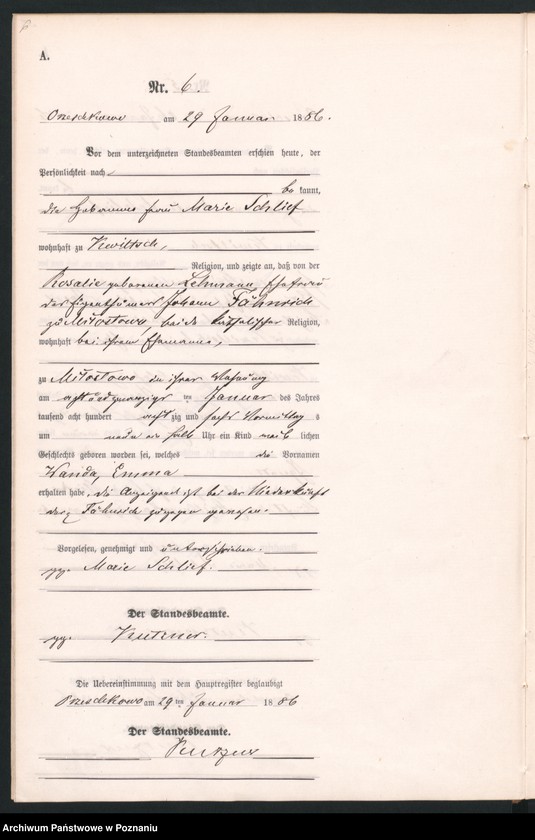 Obraz 9 z jednostki "Księga urodzeń"