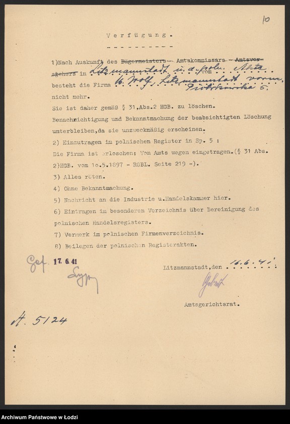 Obraz 12 z jednostki "Mojżesz Wolf - sprzedaż i wyrób manufaktury"