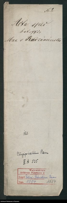 Obraz 2 z jednostki "A. betr. Max von Radzimiński, Gutsbesitzer"