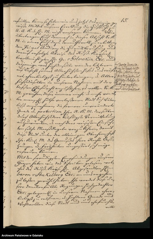 image.from.unit.number "[Liber missivarum]. Namen - Register […]. Register der in den Briefen […] enthaltenen Sachen"