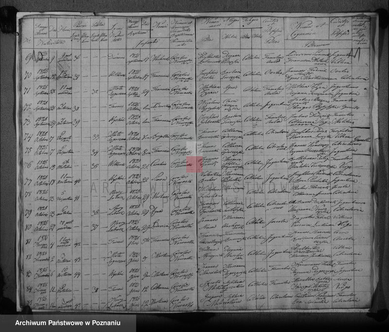 image.from.unit.number "Duplicat baptisatorum, copulatorum, mortuorum"