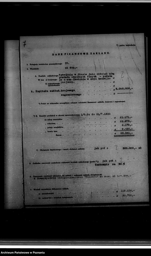 Obraz 11 z jednostki "Kwestionariusz Przemysłu Ziemniaczanego Lubań-Wronki S.A. Cegielnia w Stawie /powiat wrzesiński/"