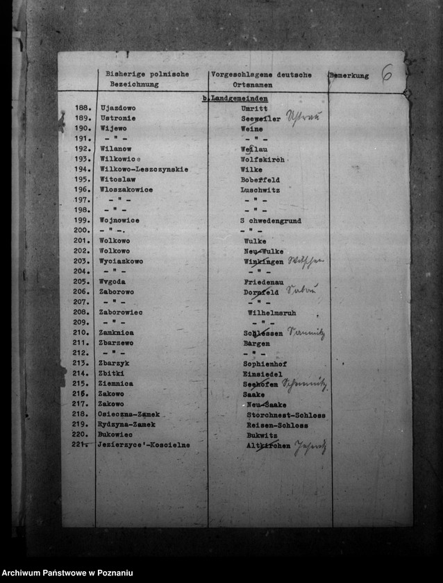 Obraz 10 z jednostki "Zmiany nazw miejscowości w powiecie leszczyńskim"