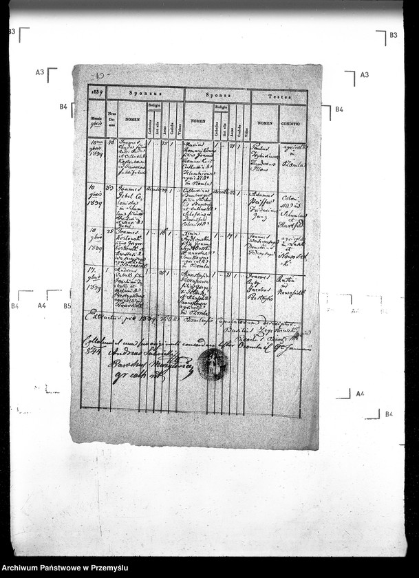 Obraz 14 z jednostki "[Kopie ksiąg metrykalnych parafii Ożomla z filiami Laszki, Nowosiółki (dekanat Sądowa Wisznia)]"