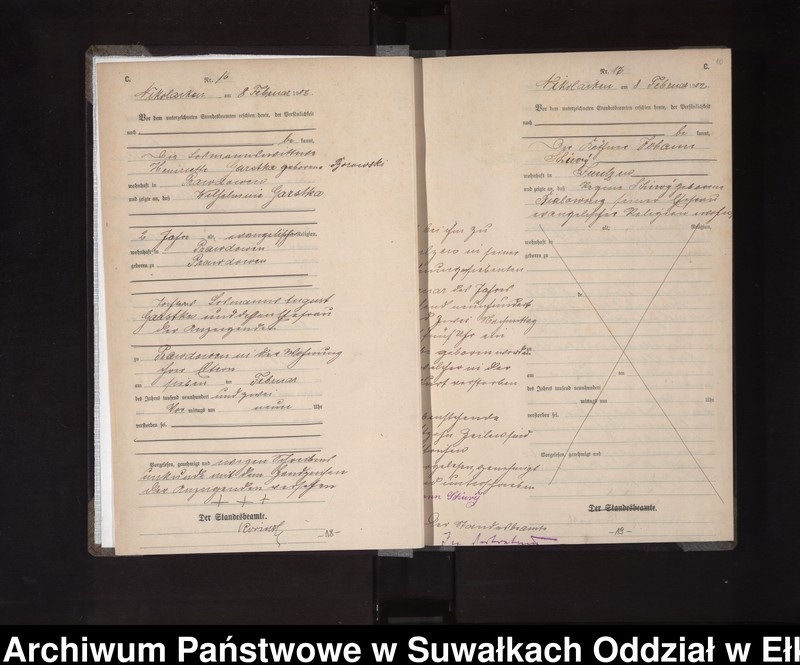 image.from.unit.number "Sterbe-Haupt-Register des Königlichen Preussischen Standes-Amtes Nikolaiken Kreis Sensburg"